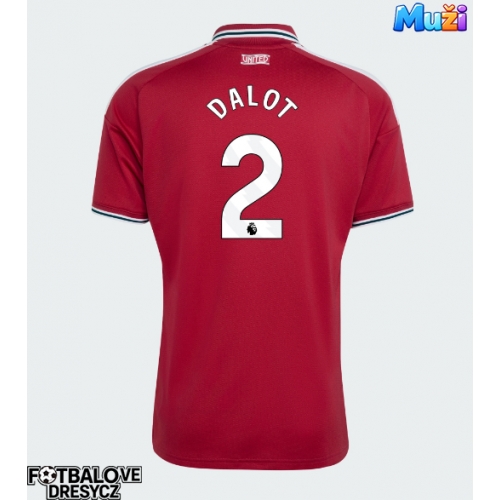 Manchester United Diogo Dalot #2 Domácí Dres 2026-27 Krátký Rukáv Manchester United Diogo Dalot #2 Domácí Dres 2026-27 Krátký Rukáv